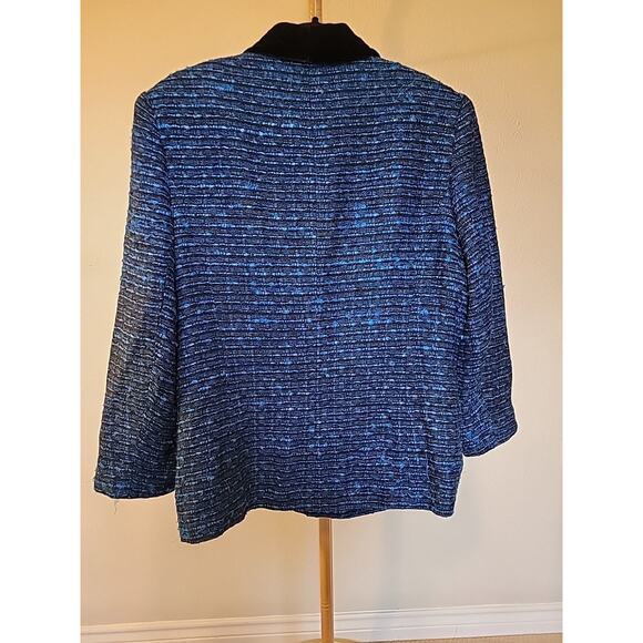 Vintage Anne Crimmins for Umi Collections Long Sleeve Blazer Women's 10 - Picture 4 of 10